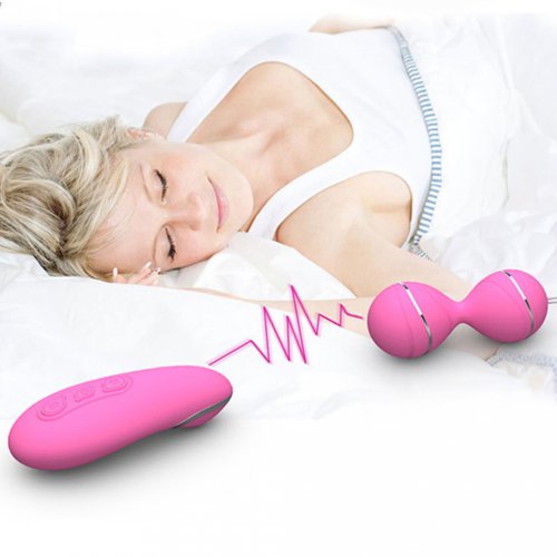 Silicone Kegel Balls Vaginal Tight Exercise Vibrating Eggs Wireless Remote Vibrator Ben Wa Balls