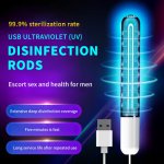 New UV Disinfection Sterilization Stick USB Interface Sterilizer Light for Male Masturbator Sex Doll Deep Disinfection Sex Toys