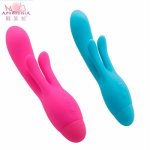 APHRODISIA 10 Frequency Speed Large Pink G Spot Rabbit Couple Vibrator Sex Toys for Woman Pussy Clitoris Stimulation Waterproof 