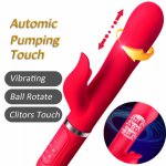 36 Speeds Clitoris stimulator Rabbit Vibrator Magic Self Pumping Rotating wand AV stick Vibrators Adult toys sex toys for woman