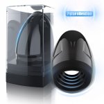 Automatic Dual Channel Male Masturbator Vibration Realistic Multi-frequency Vagina Pussy Cup Oral Sex Machine Sex Toys For Men