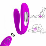 Pretty Love Rechargeable Remote Control Dual Motors 30 Speeds Vagina Stimulator Vibrator G-spot Dildo Adult Sex Toys For Couples