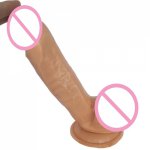 HOWOSEX 21.5*4.5cm Realistic Huge Dildo soft Penis Sex Toys for Woman Dick ,Big Dildos with Suction cup ,Adult Toy Masturbator