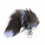 New Love Faux Fox Tail Butt Anal Plug Sexy Romance Funny Adult Product Sex Toy #947#