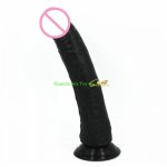 8.2 inch long  big cock black /flesh / pink / purple / pink / brown Sex Toys Dongs,sex dildo,realistic penis,sex toy for woman