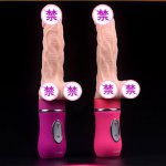 Telescopic heatin dildo vibration penis soft male artificial big huge silicone realistic dildo dick sex toys for woman dildos.