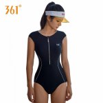 361 Push Up Swimwear Women One Piece Zipper Sexy Swimsuit Triangle Sport Bikini Ladies Black Red Sexy Monokini Pool Beach Bather