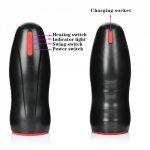 6 Frequency Vibrating Male Automatic Masturbator For Men Realistic Real Vagina Pussy Swing Masturbation Cup Pussy Licking Toys