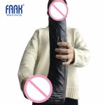 Faak, FAAK 42*8cm super huge dildo with suction cup for female G-spot anal masturbation, big penis strong Dong,Cock sex toys for women