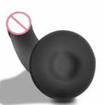 Black Simulation Dildos Big Penis S,M,L Strong Suction Vaginal G Spot Massage Anal Plug Couple Flirting Masturbation Sex Toys.