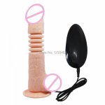 Huge Vibrating Rotation Up&Down Dildo Vibrator for Women Artificial Realistic Penis Dick with Suction Cup Adult Female Sex Toys