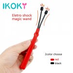 Ikoky, IKOKY Electric Shock Magic Wand Massager Clitoris Stimulator Electro Stimulation Adult Games Erotic Sex Toys for Couples