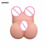 Realistic Pussy Male Masturbator Realistic Breast Vagina Pussy Pocket Artificial Vagina Cup Sex Toys For Men Adults Erotic Toys