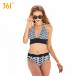 361 Women Backless Sexy Bikinis Push Up Halter Bandage Swimsuits Beach Swimwear Bathing Suit Girl Two Piece Pool Swimming Suits