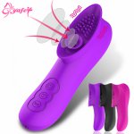 Silicone Sucking Vibrator Blowjob Tongue Licking sex toys Clitoris Sucker 12 Speed G spot vibrators for Women Erotic sex toys