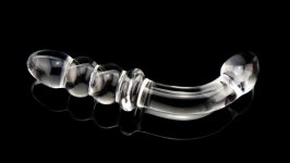 Pyrex glass dildo fake penis crystal anal beads butt plug prostate massager g-spot female masturbation Sex toys for women men