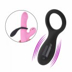 Prevent Premature Ejaculation Vibrator and Ring on Cock Toys for Couples Rings on Penis Leten Erotic Goods Sex Shop.