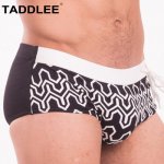 Taddlee Brand Swimwear Men Swim Briefs Bikini Boxer Trunk Sexy Surfing Shorts Boardshorts Quick Dry 2019 New Swimsuits Gay Pouch