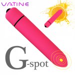 VATINE Mini Bullet Vibrator G-spot Multi-speed Adult Sex Toys for Women Dildo Vibrator Clitoris Stimulator Sex Products AV Stick
