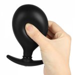 Inflatable Opening Butt Plug Anal Expander Dilator G Spot Stimulator Prostate Massager Anal Plug Sex Toys for Women Men