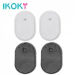 Ikoky, IKOKY Adult Games Massage Pads Electrode Patches Sex Toys for Women 4Pcs/set Adsorption Paste Sex Products