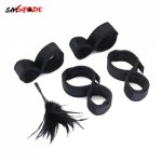 Smspade bdsm Sex Adult Games Handcuffs & Feathers Spanking Paddle Sex Toys for Couples Sexy Shop Slave Whip Handcuffs for Sex