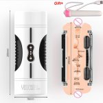 YOUCUPS 12 Speeds Machine Sex Vibrator For Men Realistic Vagina Pocket Anal Pussy Real Male Toy Masturbator For Man Sexo Hombre