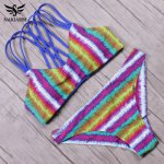 NAKIAEOI 2019 Sexy Bandage Bikini Swimwear Women Swimsuit Push Up Bathing Suit Swim Brazilian Bikini Set maillot de bain Biquini