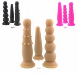 3pcs/set New Booty Beads Ball Anal Sex Toy Adult Butt Plug Silicone Anal Plug Lot Sex Toys