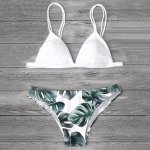 New Printe Swimwear Women Sexy Triangle Bikini Set Brazilian Bathing Suit Padded Swimming Suit Biquini Low Waist 2Piece Swimsuit