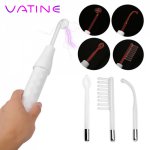 VATINE Electric Shock Glass Stick Flirting Toys Medical Themed Toys Clitoris Stimulator Electro Stimulation Sex Toys for Women 