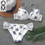 OM Brand New Style Beach Swimsuit Women Sexy Bikini Push Up Summer Beach Swimming Suit Biquinis Bathing Suit Female