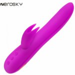 USB charge electronic Silicone G point Massage Vibrator stick wand sex products Adult supplies sex toy for Women Zerosky