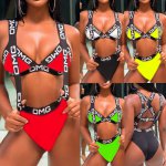 Sexy Women Swimsuit Push Up Ladies Bikini Swimwear Bathing One Piece Monokini