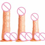 Soft Realistic Penis Real Dildo Vibrator Sex Toys For Woman Adult Toys Suction Cup Dildo Erotic Vibrating Large Dildos For Women