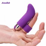 Ataullah 10 Speeds Vibrators Masturbator Mini Finger Vibrator Erotic Adult Sex Toys For Women Lesbian Vagina Clit Massager ST055