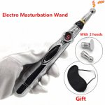 Electro Sex Magic Wand For Full Body Stimulation Penis Nipple Clitoral Medical Themed Electric Massager Shock Adult Sex Toys.