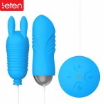 Leten Multi-frequency Vibrators Sex Toys for Women Electromagnetic Pulse thrusting egg G-spot Massage USB Rechargeable