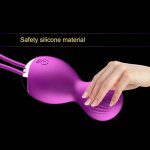 2019 Silicone Sex Balls Vaginal Tight Vibrating Eggs Wireless Remote Vibrator Ball Sex Toys for Women DC88