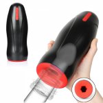 Man Automatic Masturbator Vagina Real Pussy For Men 6 Speed Vibration Swing Masturbation Cup Penis Exercise Vibrator Sex Machine