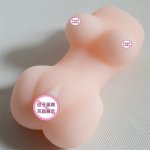 Silicone sex Dolls Portable Cup 3D big breast Female Mold Artificial real Vagina Aircraft Cup Male Masturbation Sex Toys for man