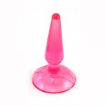 Anal plug Metal  Anal Butt Plug  Soft Silicone for men women G-Spot Anal Sex Toys W312
