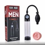 Male Penis Pump Sex Toy for Men Train Penis Vacuum Pump Extender Penis Massge Enlarger Enlargement Masturbator sex toys for Man 