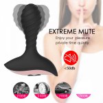 Silicone Anal Plug Remote Control Prostate Massager USB Charging with Cock Ring Butt Plug Anal Vibrator Sex Toys for Men Anal