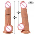  Massager Dildo Suction Cup Masturbator Massager Vagina Waterproof Adult Sex Toy 15