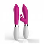 10 Speed G Spot Dildo Rabbit Vibrator for Women Dual Vibration Waterproof Female Vagina Clitoris Massager Sex Toys For Women