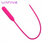 VATINE Urethral dilators Catheters 5.5 mm Vibrator Sex Products Silicone Sex toys For men Sex Sounds Penis plug