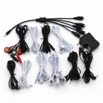 Electric Shock Wire Sex Toys For Electrical Set Electro Cable To Connect Stimulation Penis Ring Anal Plug Erotic Accessories