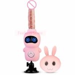 Automatic Sex Machine for Women Vibrating Dildo Realistic Penis Wireless Remote Heating Dildo Vibrator Sex Gun Masturbator