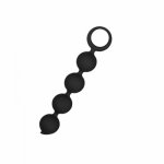 New anal beads butt plug with pull ring erotic G-spot Silicone Prostate Massager 4 Balls Sex Toys for Women Men